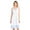 Blue Border Print, variant on Casual Nights Women's Fancy Lace Floral Sleeveless Nightgown