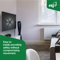 thumbnail image 3 of ELG MT400AR Full Motion TV Wall Mount Bracket for 26–60 in TVs, Single-Stud Articulating, Swivel and Tilt, VESA 75x75 to 400x400, Supports up to 66 lb, 3 of 8