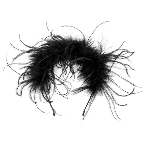 Yokua Fashion Feather Head Accessory Headband for Adding a Fashion Statement