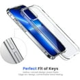 thumbnail image 3 of IBAOLE Étui Compatible avec iPhone 13 Pro Transparente, Antichoc Protectrice pour iPhone 13 Pro 6.1 Pouces Sortie en 2021, 3 of 7