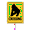 Wildflife-35, variant on Eveokoki Gorilla Crossing Sign with Metal Stake -8x12inch Lawn Sign Sturdy Aluminum Sign for Outdoor Use Waterproof Sign Outdoor Decor for Lawn Yard Garden