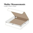 thumbnail image 2 of Box Partners Literature Mailers 12" x 12" x 6" White 50/Bundle ML12126, 2 of 2