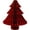 Red, variant on Jiibva Honeycomb Paper Christmas Tree Honeycomb Origami Christmas Tree Desktop Decoration Christmas Party Supplies for Home