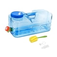 thumbnail image 4 of Contenedor de agua para acampar con grifo, jarra de almacenamiento grande portátil, barril de agua para barbacoa, lavado de manos, emergencia,, 4 of 8