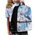 thumbnail image 3 of Uorisanigo Inked Turtle 17 inch School Bag Backpack 6-12 Year Primary Schoolbag Book Bag Fashion Accessory Casual Daypack Kindergarten Preschool Boys and Girls with Side Mesh Pocket, 3 of 6