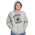 thumbnail image 4 of Thunderstruck Funny Bowling Novelty Zip Up Hoodie Men's Women's Brisco Brands M, 4 of 6
