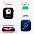 thumbnail image 4 of Restored Apple Watch Series 11 GPS + Cellular 46mm Gold Titanium Case with Stone Gray Sport Band (Refurbished), 4 of 5