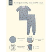 Modern Moments by Gerber Toddler Neutral Super Soft Pajama Set, 2-Piece, Sizes 12 Months-5T