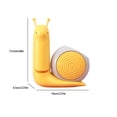 thumbnail image 3 of Snail Small Desk Lamp, Cute USB Rechargeable Night Light, Adjustable Desk Lamp with Organizer Box for Kids, Eye Protection & Portable Table Lamp for Dorm & Bedroom, Pink/Yellow/Green, 3 of 6