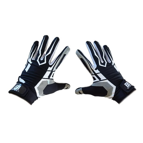 Guantes de fútbol americano 81 SPORT tochito Transpirables y Antideslizantes