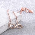 thumbnail image 5 of 2 piezas infinito símbolo infinito pulsera de mujer pulsera de mujer pulsera de eslabones, 5 of 5