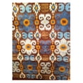 thumbnail image 2 of SAFAVIEH Soho Frosina Floral Wool Area Rug, Brown/Blue, 7'6" x 9'6", 2 of 2