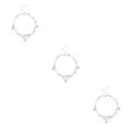 thumbnail image 4 of Minnieouse tobillera para niñas cadena de pie de estilo simple exquisito decoración de pie encantadora joyería creativa ornamento cadenas de pies para Type1 NO1 Minnieouse CBP200244, 4 of 6