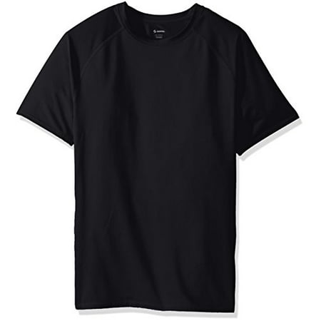 Soffe Men's Tight Fit Short Sleeve Jersey T-Shirt, Black, X-Large