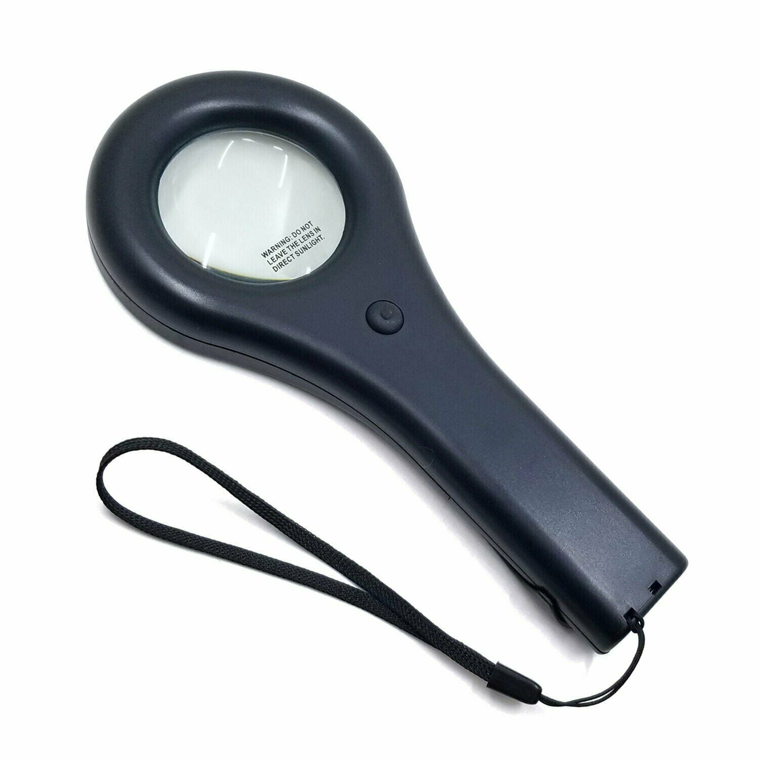 12 LED Light 5X Handheld Reading Magnifying Glass Lens
