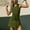 Green, variant on Tennis Dress with Built in Shorts Womens Workout Romper Open Back Dress Jumpsuits Athletic Clothes 2025 Summer, Limited Time Clearance Under 10 Dollars