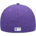 thumbnail image 4 of Men's New Era Purple Houston Astros Lime Side Patch 59FIFTY Fitted Hat, 4 of 5