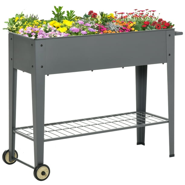 Raised Garden Beds Wheels