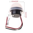 thumbnail image 5 of XISAOK AS-20 Rainproof Automatic Auto On Off Photocell Street Light Sensor Switch AC 220V 50Hz Photo Control Photoswitch, 5 of 14