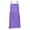 L Purple, variant on Kids Apron Children's Chef Apron with Pocket, Unisex Kitchen Garden Bib Apron Painting Cooking Baking Apron for Girls Boys L White