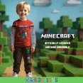 thumbnail image 4 of Conjunto para Niños Minecraft de 2 Piezas: Camiseta de Manga Larga y Pantalones, 4 of 6