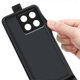 thumbnail image 4 of Funda de cuero con tapa vertical para Xiaomi 14t Pro con ranuras para tarjetas, color negro, 4 of 5
