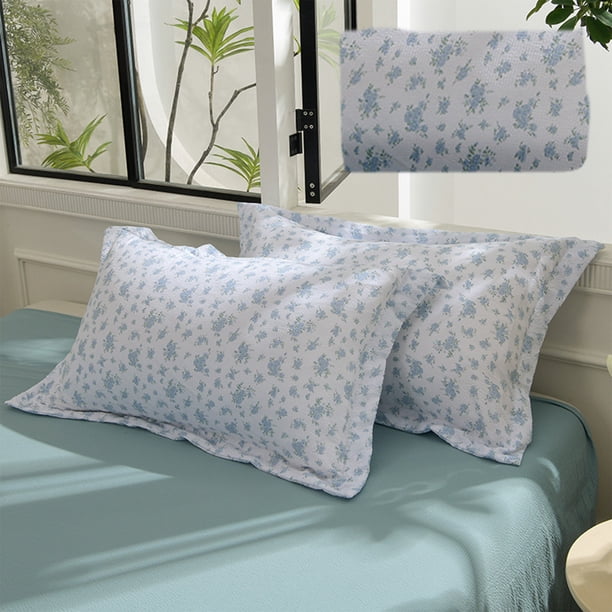 Yarn Pillow Covers Pair Of Pillow Covers Adult Large Pillow Covers Soft Comfortable Breathable Washable