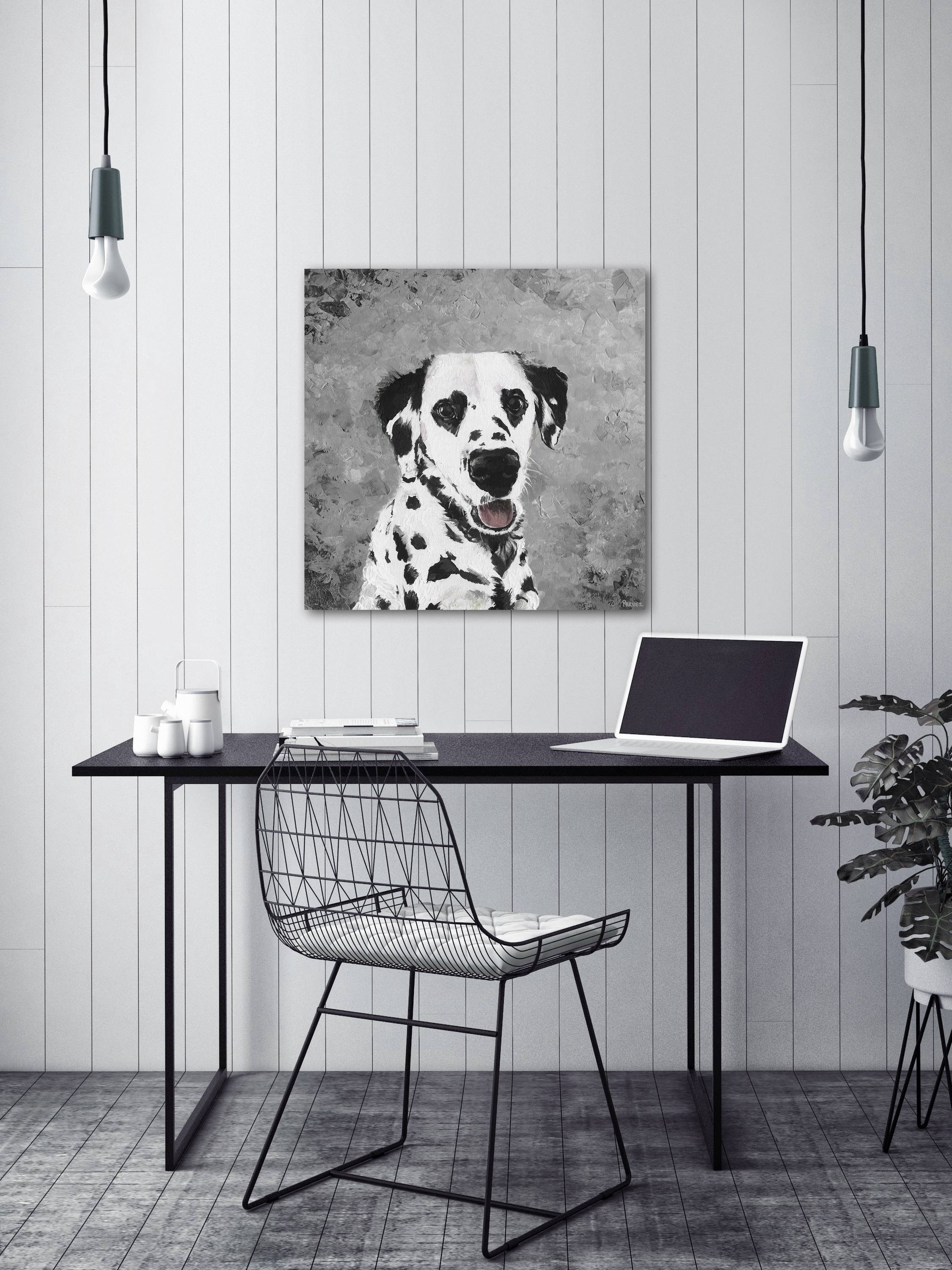 Parvez Taj Heart Eyes Canvas Wall Art