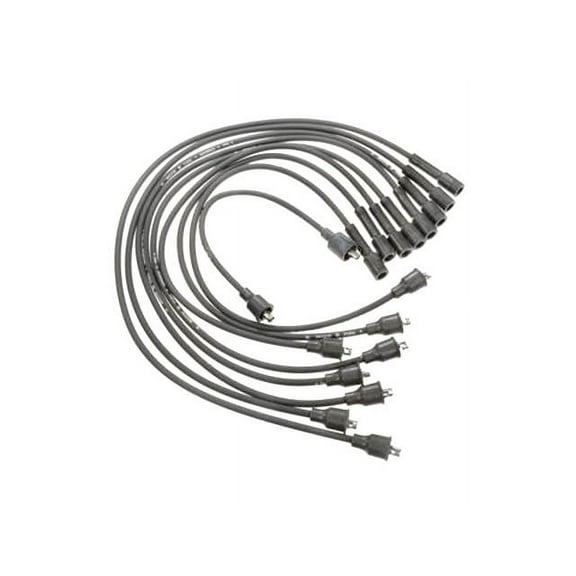 Spark Plug Wire Set - Compatible with 1965 - 1974 Plymouth Barracuda 1966 1967 1968 1969 1970 1971 1972 1973