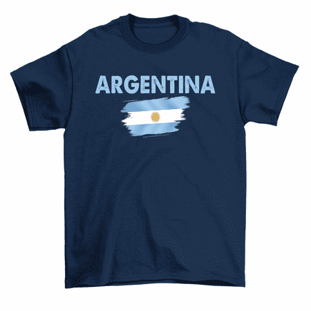 Argentina Flag Argentinian Pride Travel Gift T-Shirt Men Women Unisex