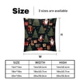 thumbnail image 5 of Christmas Tree Velvet Decorative Throw Pillow Inserts - Set of 2, Chair Pillow Covers - Unique Patterns, 16x16, 18x18, 20x20 Inches for Home Decor & More, 5 of 6