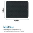 thumbnail image 2 of Non-slip Surface: Dish Drainer Mat for Multifunctional Use, Heat Resistant Mat Robust Reversible Design, Easy Clean Food-Grade Silicone for Waterproof and Damp Proof Protection in Your Kitchen, 2 of 5