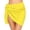 Z85Fluorescence Yellow, variant on Women's Short Sarongs Cover Ups Sheer Bikini Wraps for Swimwear Dark Blue One Size