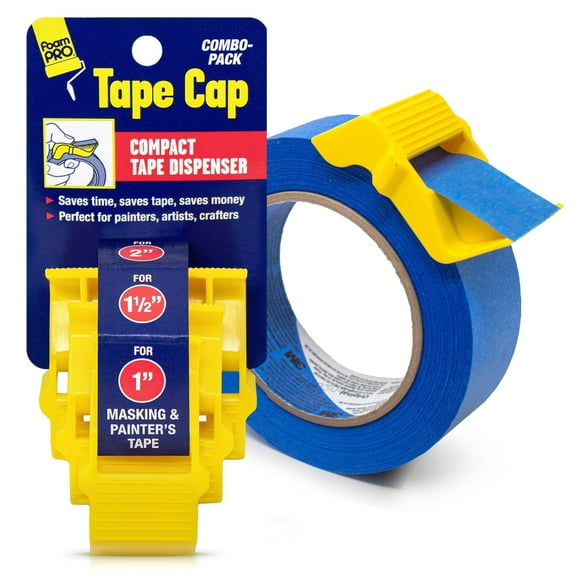 Dispensador de cinta Foampro 149 compacto, paquete de 3 unidades para cinta adhesiva