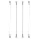 thumbnail image 1 of Sidaley 4 Uds. Bisagra limitador cuerda Pin Cable trenzado muebles ventana restricción límite Hardware Flexible acero inoxidable restricción Bombillas para automóviles, 1 of 6