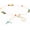 White, variant on Boho Woven Hemp Rope Waist Chain for Women - Bohemian Style Thin Waist Belt Accessory for Dresses Skirts Pants