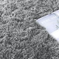 thumbnail image 5 of YJ.GWL Soft Fluffy Area Rugs for Bedroom Shaggy Living Room Rugs Nursery Girls Carpets Kids Home Decor Rugs 5.3 x 7.6 Feet Grey 5.3' x 7.6' Grey, 5 of 9