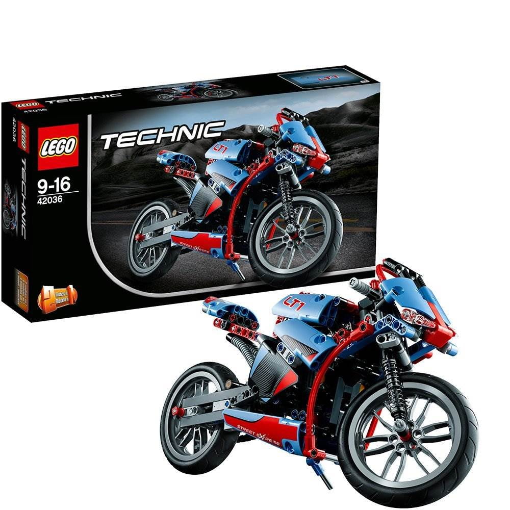 LEGO Technic Street Motorcycle, 42036 - Walmart.com - Walmart.com