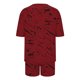 thumbnail image 5 of Conjunto de Pijama de las Mujeres de Moda Casual Color Sólido Manga Corta Cuello Redondo Top Y Pantalones, 5 of 6