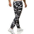 thumbnail image 5 of Cargo Sweatpants For Men Cargo Pant With Stretch Camouflage Print White S, 5 of 5