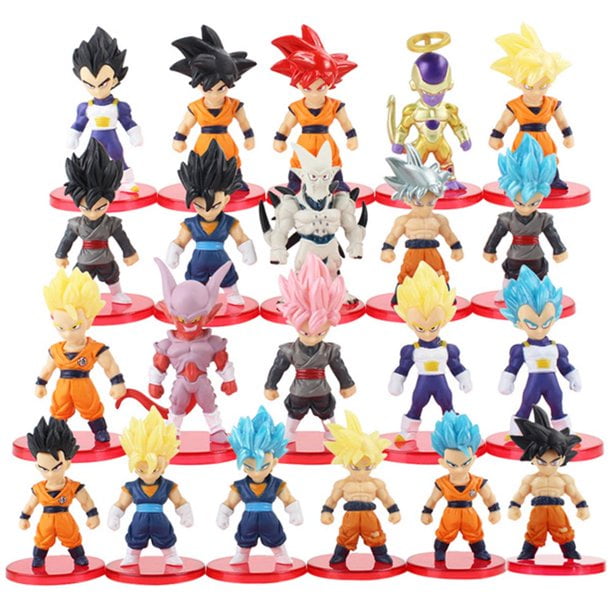 Dragon Ball Z Super Saiyan Blue Hair Son Goku VS Golden Frieza Action  Figure Dragonball BWFC 5 Kakarotto Figurine Model Toy Gift