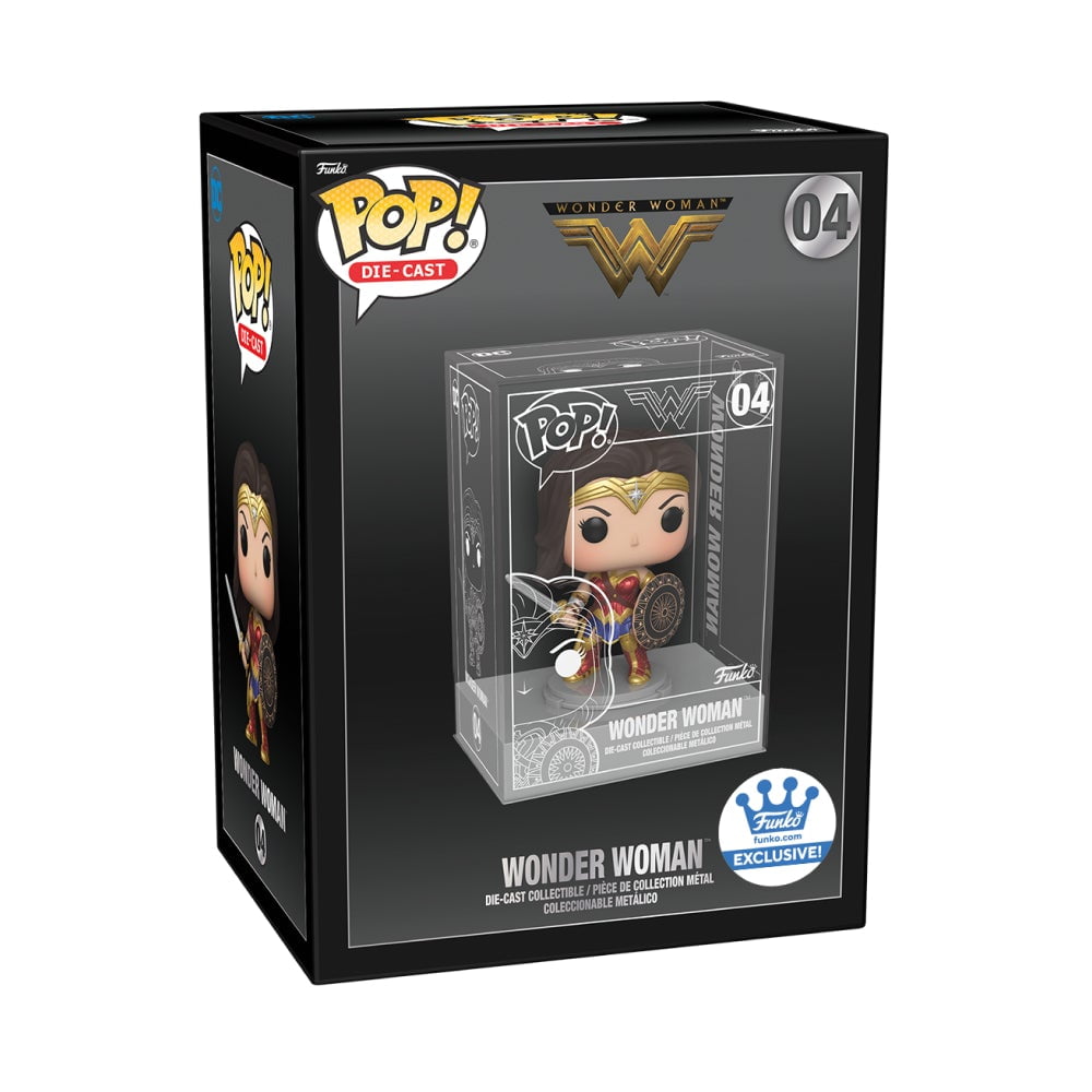 Funko POP! Die-Cast DC Wonder Woman #04 Funko Shop Exclusive