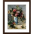 thumbnail image 2 of Roses and Jasmine in a Delft Vase, 1880-1881, Botanical Framed Art Print Wall Art by Pierre-Auguste Renoir Sold by Art.Com, 2 of 6