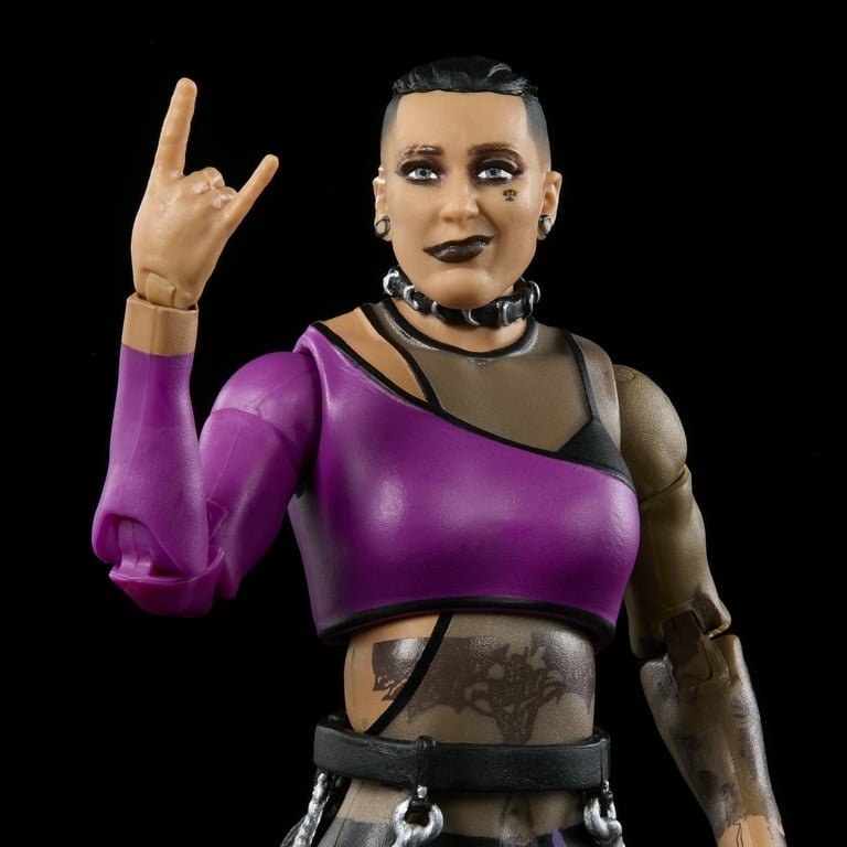 WWE Elite Rhea Ripley Action Figure, Posable Collectible
