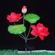 thumbnail image 4 of 2 paquetes de luces decorativas de flores LED solares con 3 flores para decoración exterior FLhrweasw Nuevo, 4 of 8