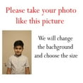 thumbnail image 2 of Kaslove 4 PSC 2x2 Inch Passport Photo Prints for VISA, Citizenship, Immigration, Work, green cards, 2 of 5