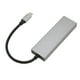 thumbnail image 2 of 5 En 1 USB C Hub 5Gbps Transferencia De Datos USB C Hub Adaptador Multipuerto Plata Para Impresora, 2 of 8