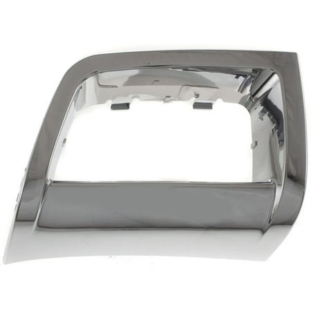 Chrome Fog Light Trim - 06 - 09 Chevrolet Trailblazer Chrome Right Passenger Side Fog Light Trim GM1039106