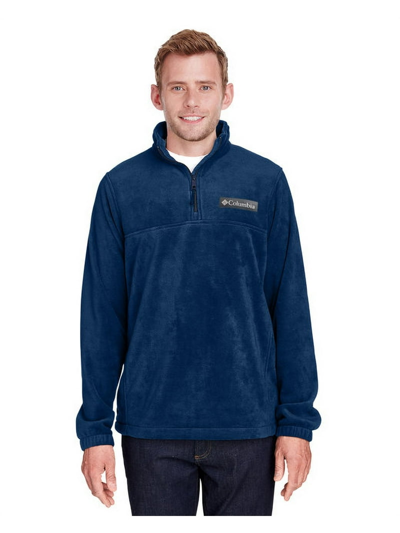 Columbia Mens 1/4 Zip Pullover, Steens Mountain Fleece, Cold