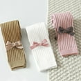 thumbnail image 3 of PENGXAING Lot de 3 Filles Tout-Petits Bébé Chandail Côtelé de Base et Leggings Collants Sans Pieds Enfants Petites Filles Robe Bas Haut Pantalons, 3 of 5
